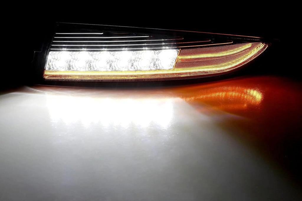2X Front Sequential Turn Signal Light LED Clear Lens for Chevy Camaro (1993–2002)