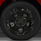 18x7.5 Factory Wheel (Black Full Face Painted w/Sticker) for 13-18 Jeep Wrangler