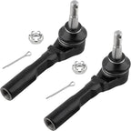 6pc Front Inner Outer Tie Rods for Chevy Malibu Pontiac G6 Saturn Aura (2004-2012)