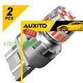 2X 7443 LED Strobe Brake Tail Light Bulbs for
