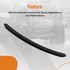 Gloss Black Deck Wing Spoiler for Chrysler 300 (2011–2023)