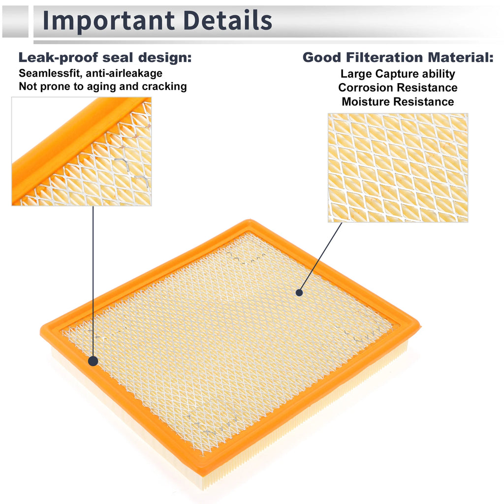 Air Filter No. 20972655 for Chevrolet Malibu 2.0L (2013–2015)