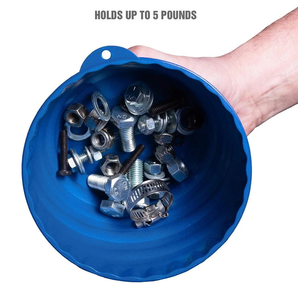 Magnetic Parts Organizer Bowl 6 Inch for Auto Repairs