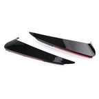 2X Rear Fender Vents Cover for Benz W205 C180 C Sport (2015–2021) ABS Black