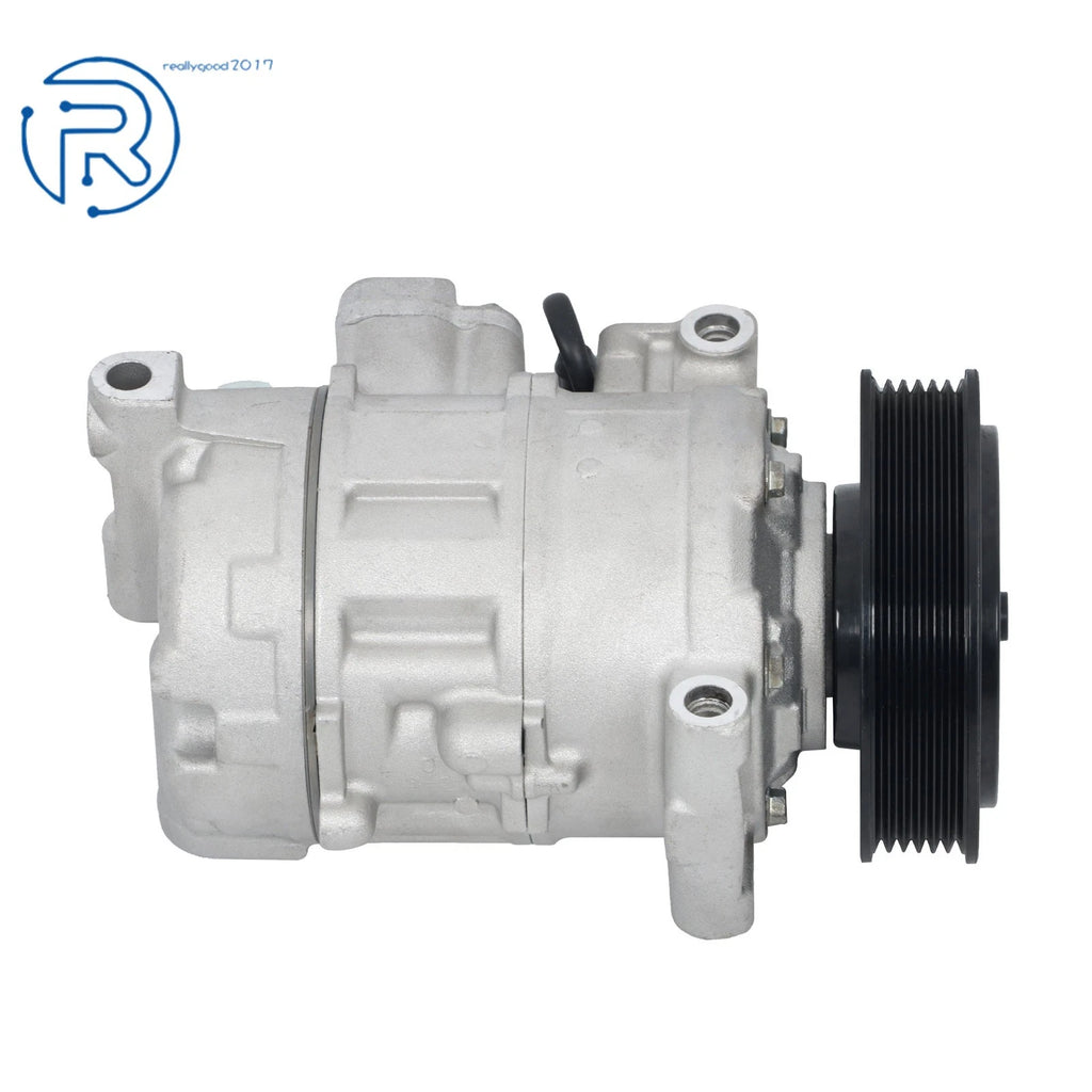 A/C Compressor with 6-Groove Pulley for Audi A6 A6 Quattro Q5 S4 S5 (2006–2011)