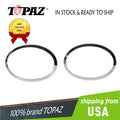 Set of 2 Chrome Headlight Trim Rings for Mini Cooper (2014–2024)