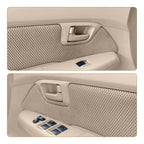 Beige Interior Door Handle Right & Left For 2003–2008 Toyota Corolla (Pair)