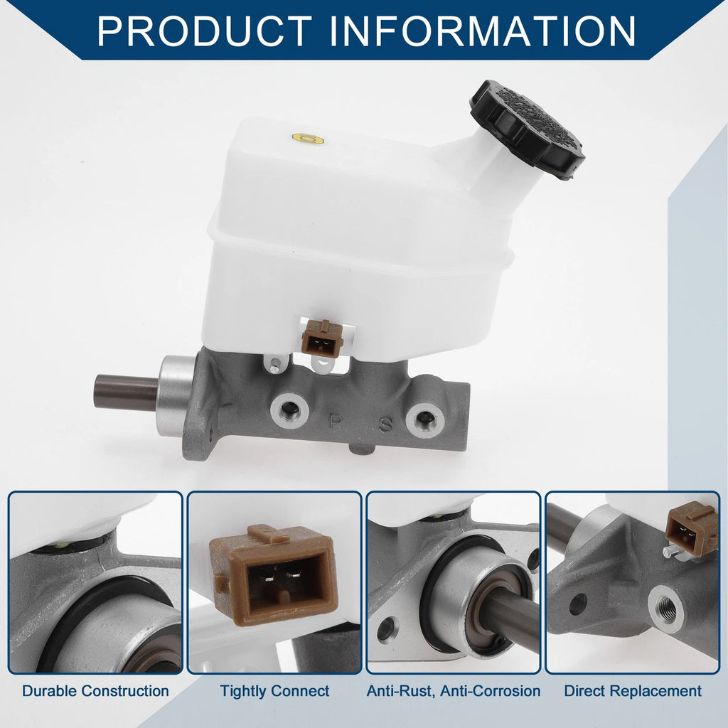 Brake Master Cylinder with Reservoir No.5.85102E+105 for Kia Sportage (2004–2012)
