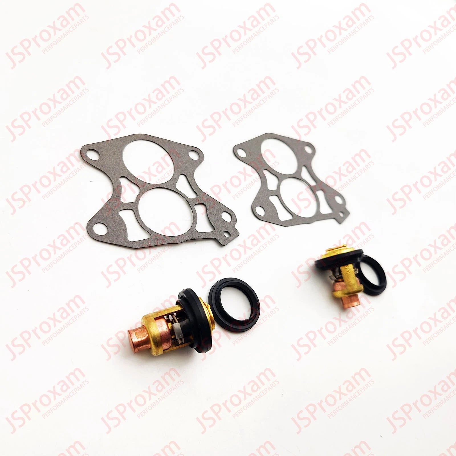 Set of 2 Thermostats for Yamaha 15-220HP (50 Degree) 6E5-12411 & 688-12414