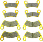 Front Rear Brake Pads for Polaris Ranger 570 Crew SP 570 2022–2026