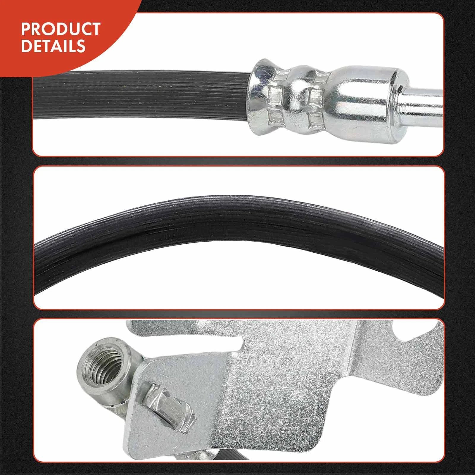 Rear Driver Brake Hydraulic Hose for Ford Ranger (2019–2023)