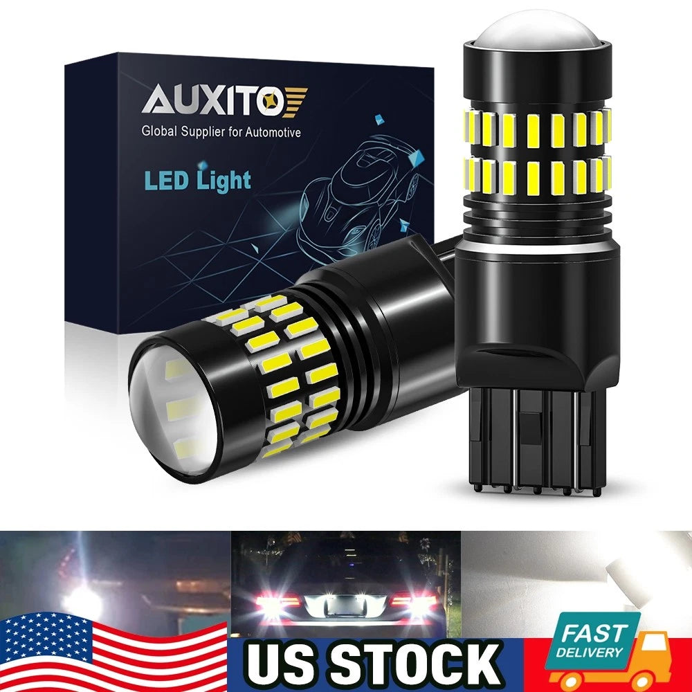 2X 6000K White LED Backup Reverse Light Bulbs