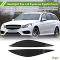 Headlight Eyebrow Eyelid Cover for Mercedes-Benz C-Class (2008–2011)