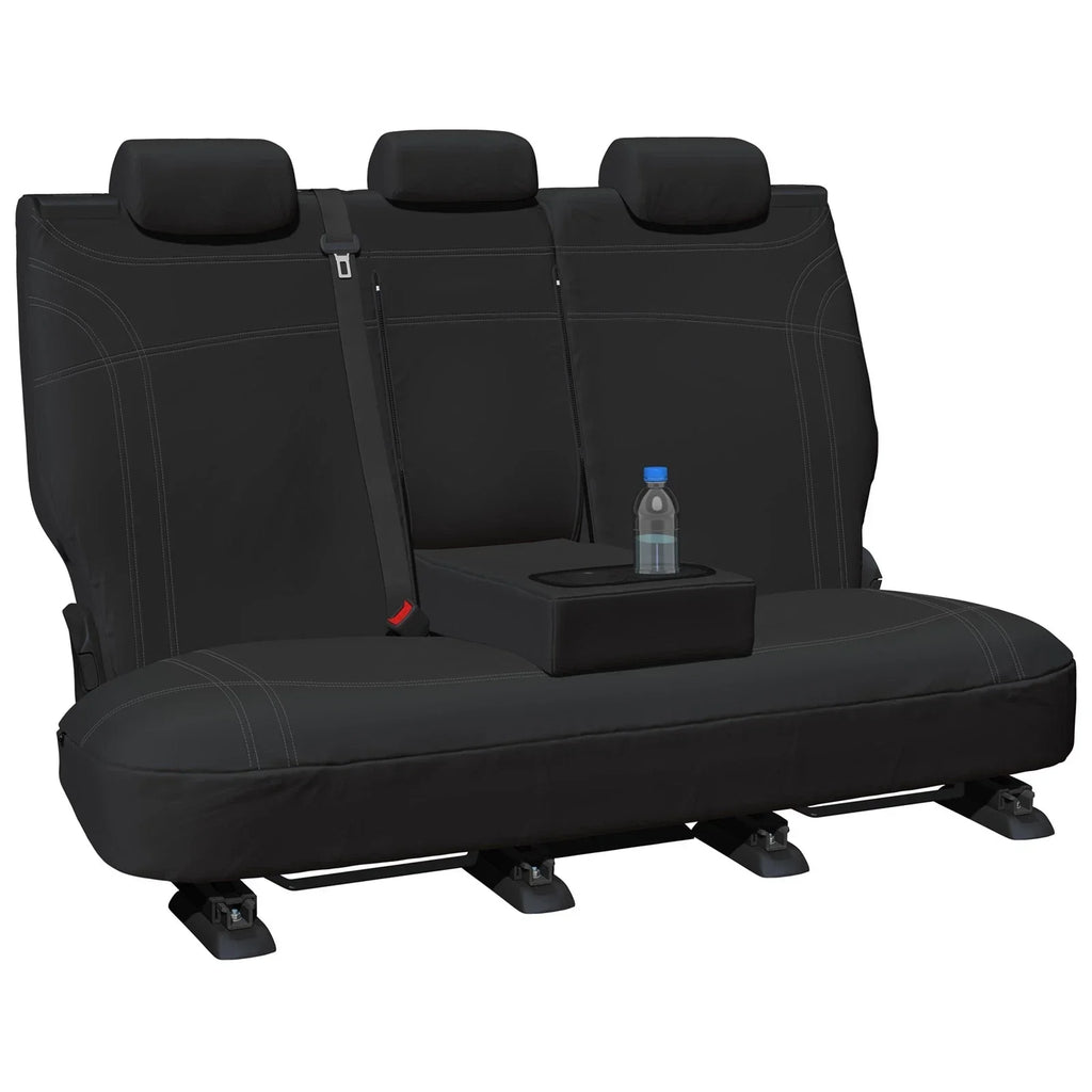 Rear Black Neoprene Car Seat Cover for Ford Ranger PJ PK (2007-2011)