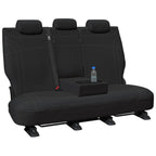Rear Black Neoprene Car Seat Cover for Ford Ranger PJ PK (2007-2011)