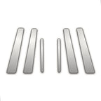 6Pc Chrome Pillar Post Covers Replacement for Honda Insight (2010–2014)