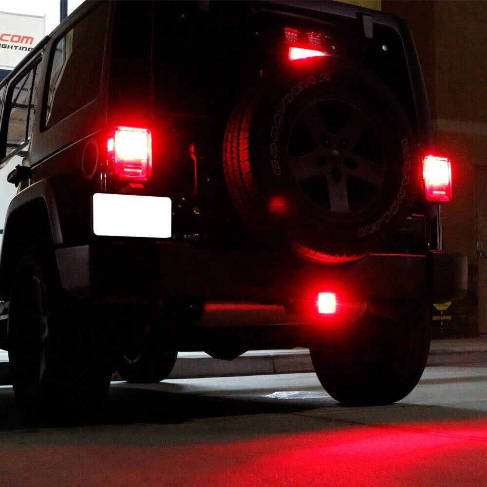 LED Brake Tow Hitch Cover Light for Truck Trailer 2" Receiver EXV
