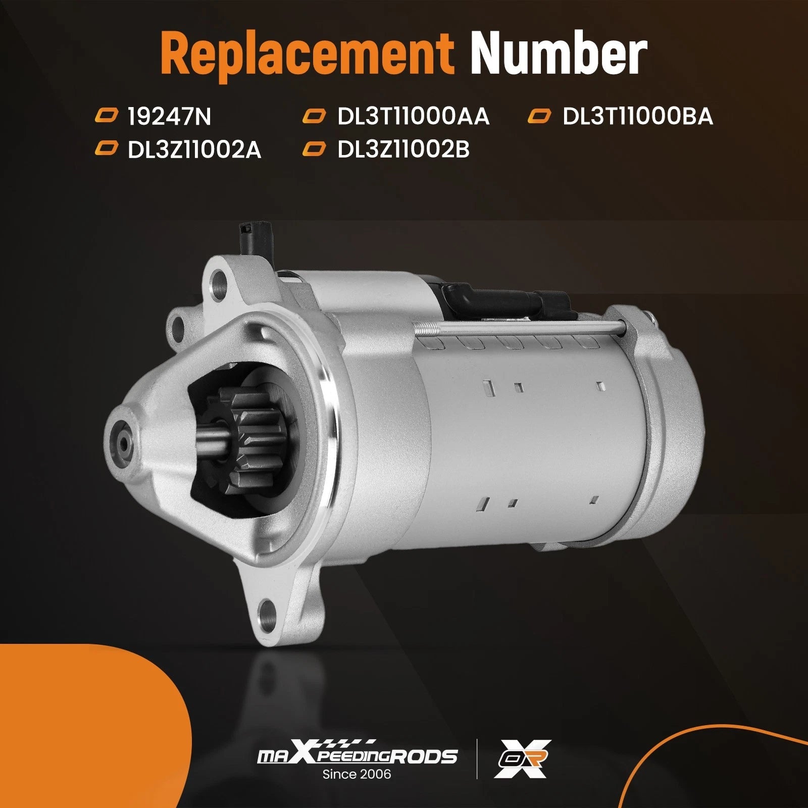 Starter Motor for Ford E-150 E-250 (2013–2014) 4.6L V8