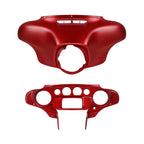 Batwing Inner Outer Fairing for Harley Electra Tri Glide (2014–2023) Wicked Red Denim