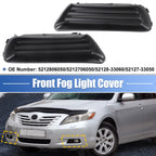 1 Pair Fog Light Cover No. 5212806050/5212706050 for Toyota Camry (2007–2009)