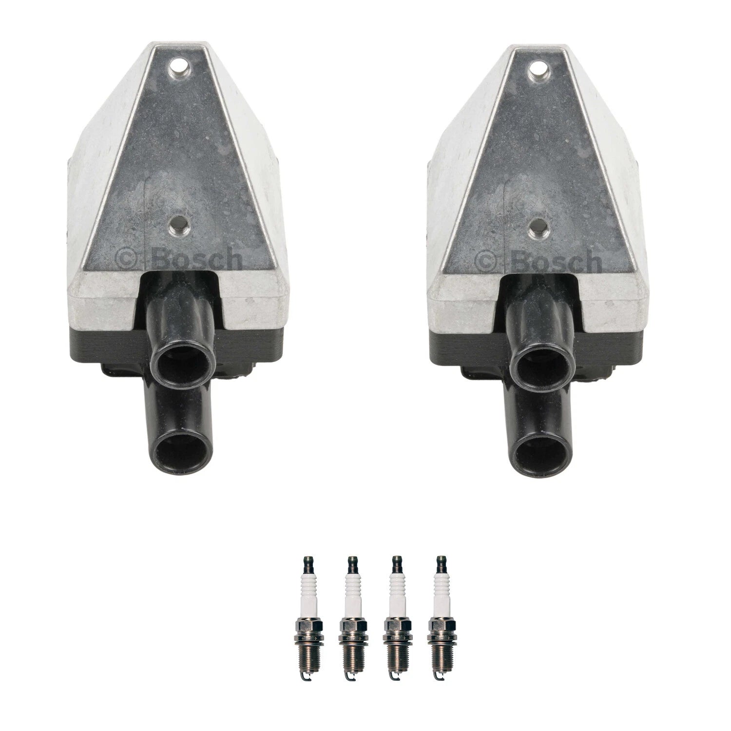 2X Ignition Coil & 4X Iridium TT Spark Plug Kit for Mercedes W202 C220 (1994–2000)