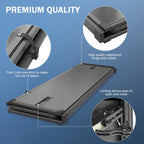 6FT Tri-Fold Hard Bed Tonneau Cover for Chevy Colorado GMC Canyon (2015–2022)