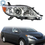 Right Side Headlight Assembly for Toyota Sienna (2011-2020)