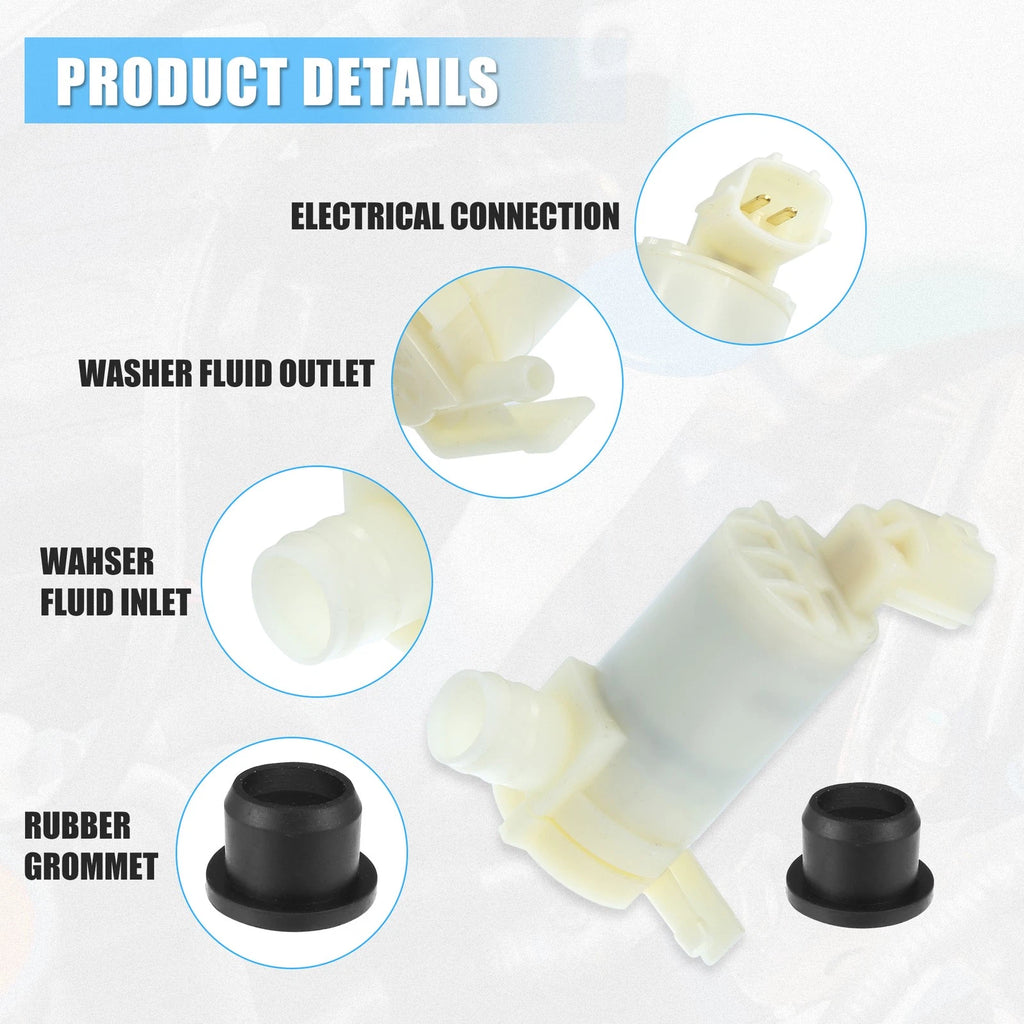 Windshield Washer Pump for Nissan 350Z (2003–2009)