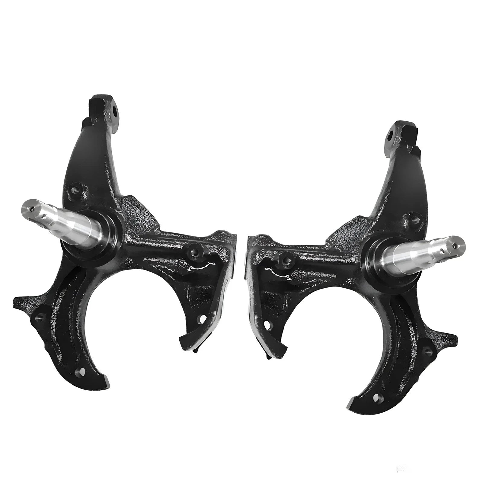 2X Disc Brake Stock Spindles Steering Knuckles for Chevy S10 GMC S15 (1979–1997)