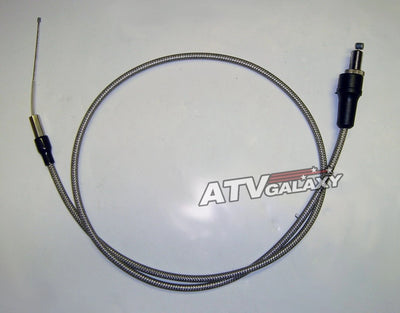 +2" Steel Braided Thumb Throttle Cable for Yamaha Raptor 250 (2006–2014)