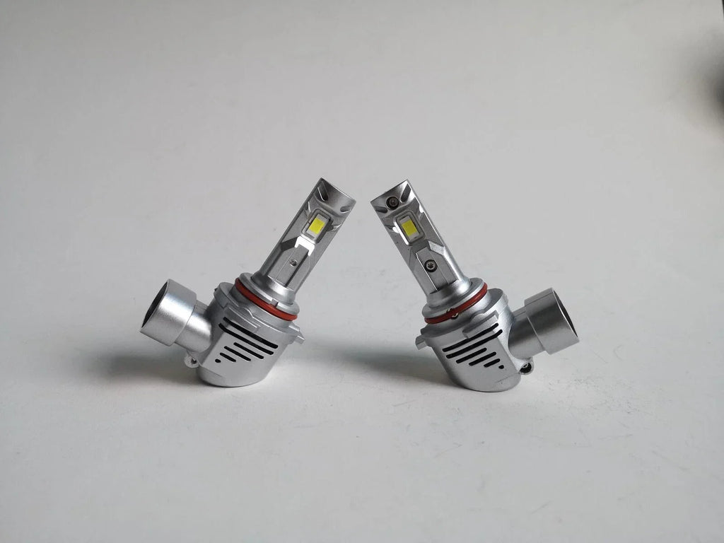 LED Headlight Bulb Globe 12V 27W 1700LM 6500K 2 x for Cars