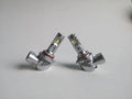 LED Headlight Bulb Globe 12V 27W 1700LM 6500K 2 x for Cars