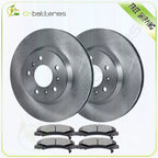 Front Brake Pads and Rotors for Chevrolet Impala (2006–2011) 3.9L 5.3L
