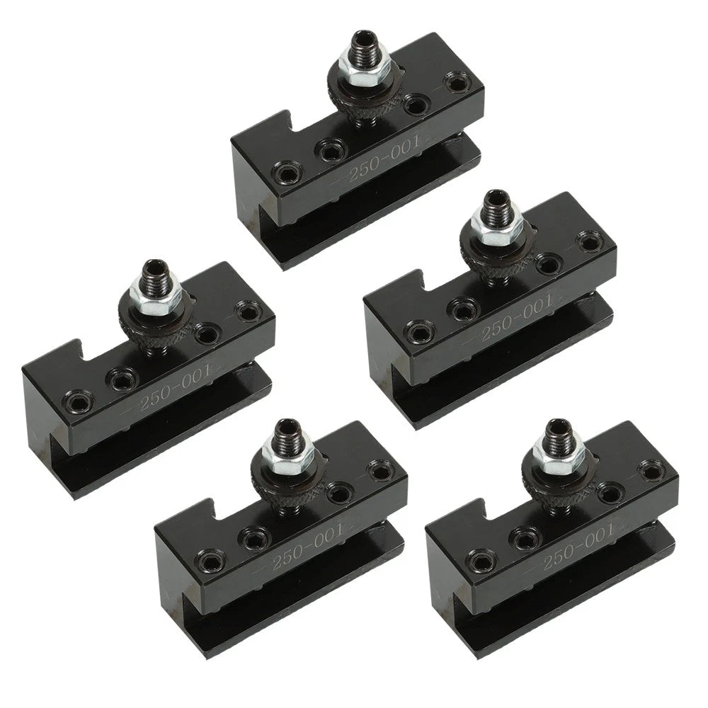 Set of 5 Quick Change Turning & Facing Lathe Tool Post Holder OXA 250-001