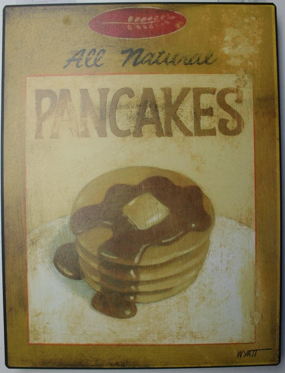 Iron Tin Metal Sign for Home Kitchen Decor