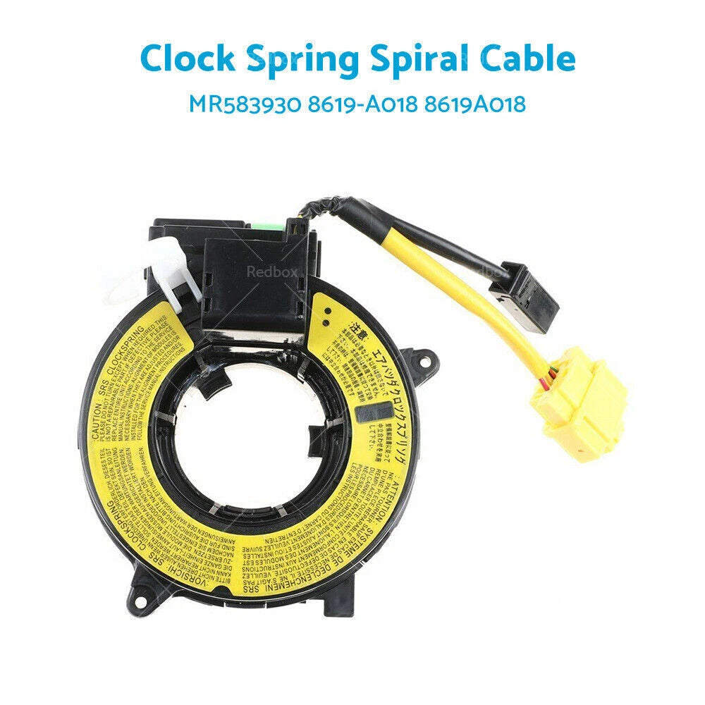 Spiral Cable Clock Spring for Mitsubishi Pajero Lancer Outlander Triton (2000–2023) 8619A018