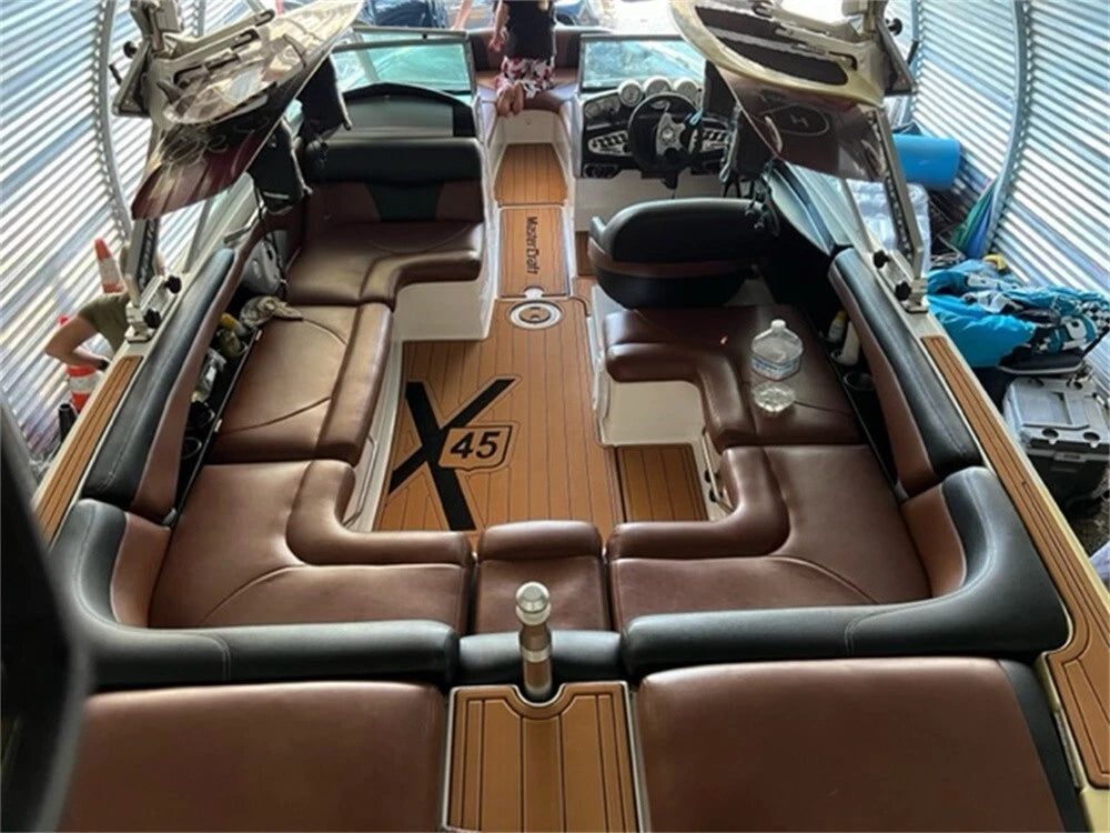 EVA Foam Faux Teak Deck Floor Mat for Mastercraft X45 (2005–2013)
