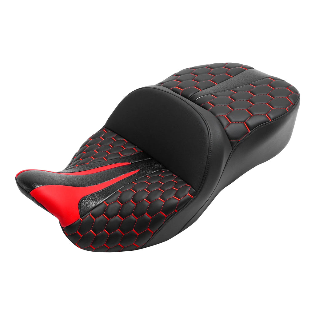 Rider Driver Passenger Seat for Harley Touring Electra Road Glide (2009–2023)
