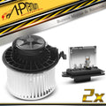 HVAC Heater Blower Motor & Resistor for Nissan Versa (2007–2019)