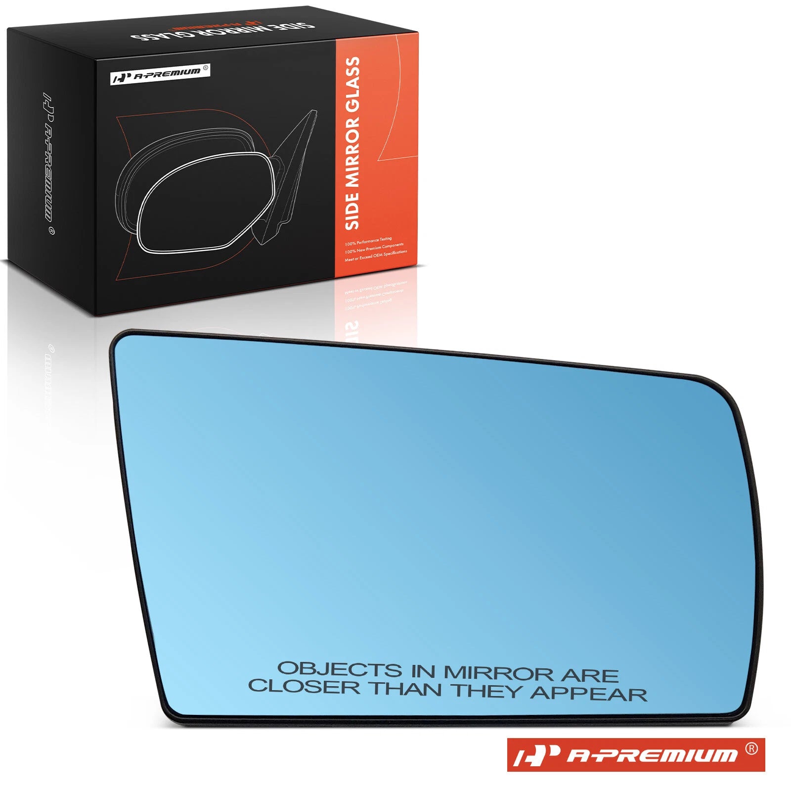 Heated Blue Power Mirror Glass for Mercedes-Benz C220 