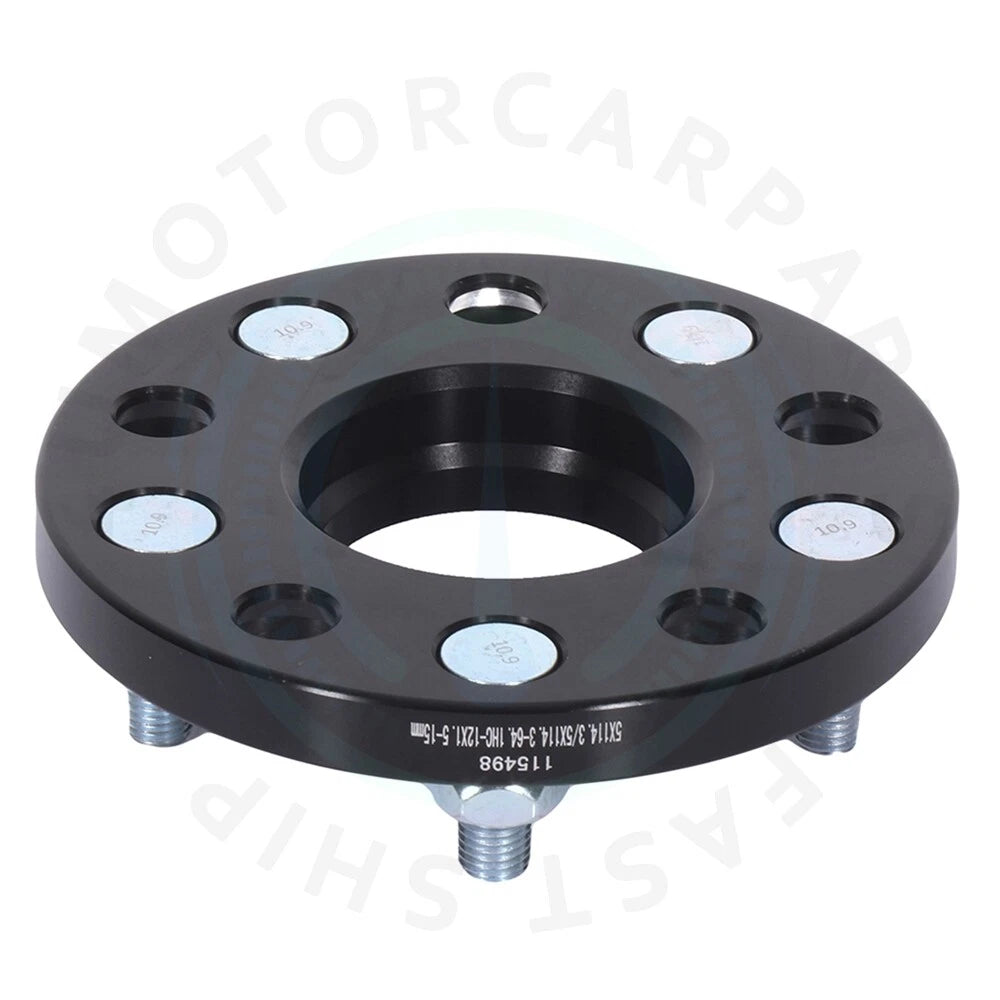 Set of 4 Wheel Spacers 15mm 5x4.5 for Honda Accord Acura