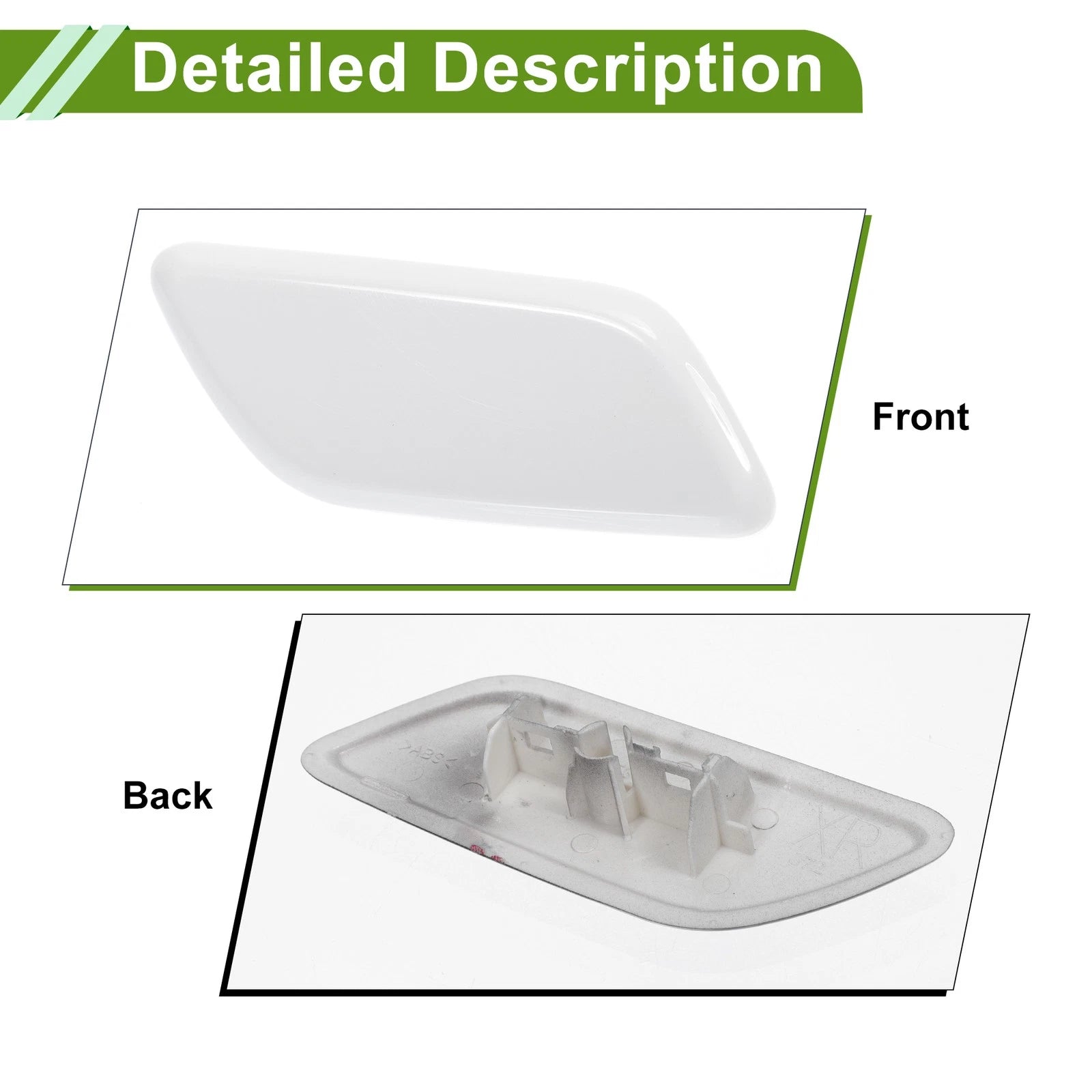 Right Washer Nozzle Cover for Toyota Land Cruiser (2013–2015) 85353-60050 Unpainted