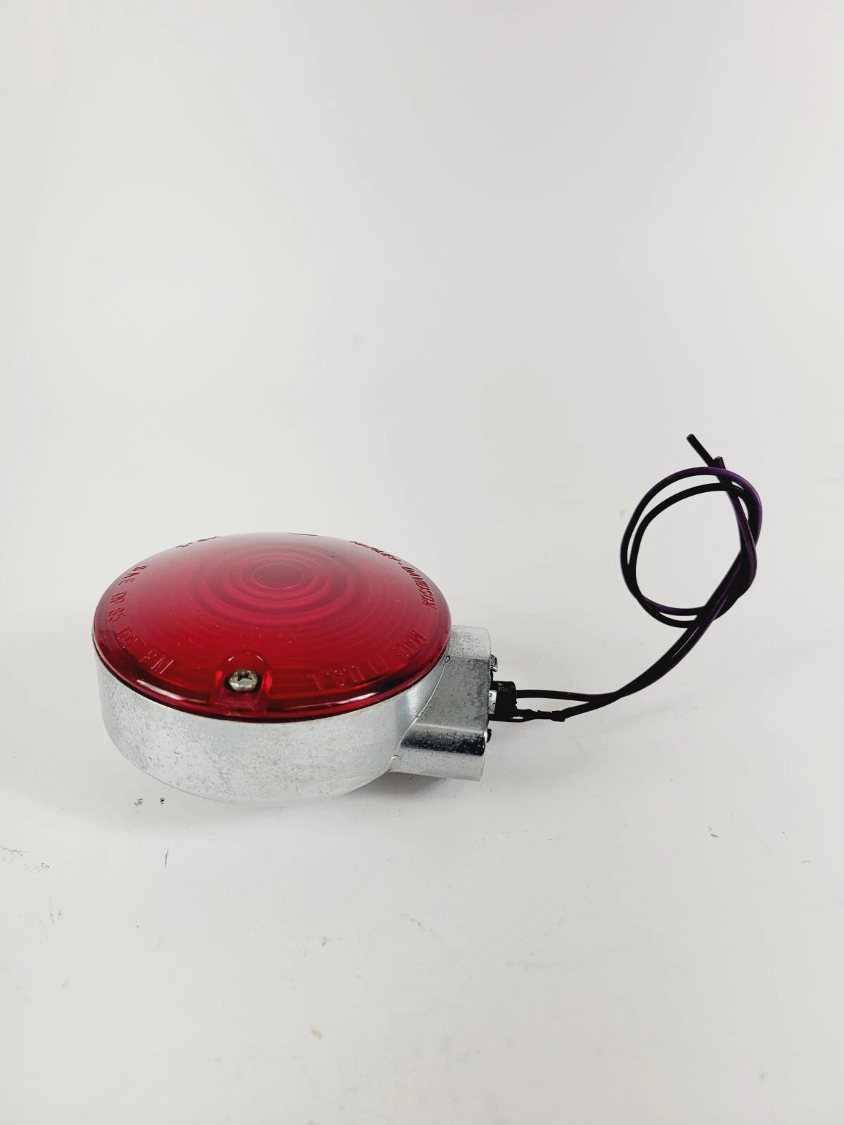 Chrome Rear Red Turn Signal for Harley FLSTC (1999–2017) & Touring (2001–2021)