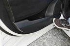 Carbon Fiber Leather / 4x / Door Anti Kick Pad Panel for Ford Edge (2015–2022)