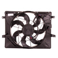Replacement Radiator Fan Assembly w/Resistor For 2013-2015 Hyundai Genesis Coupe