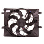 Replacement Radiator Fan Assembly w/Resistor For 2013-2015 Hyundai Genesis Coupe