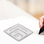Coordinate Ruler for Geographical Learning Applications (7cm)