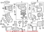 HVAC Air Inlet Valve Actuator for Chrysler Dodge (68164960AA)