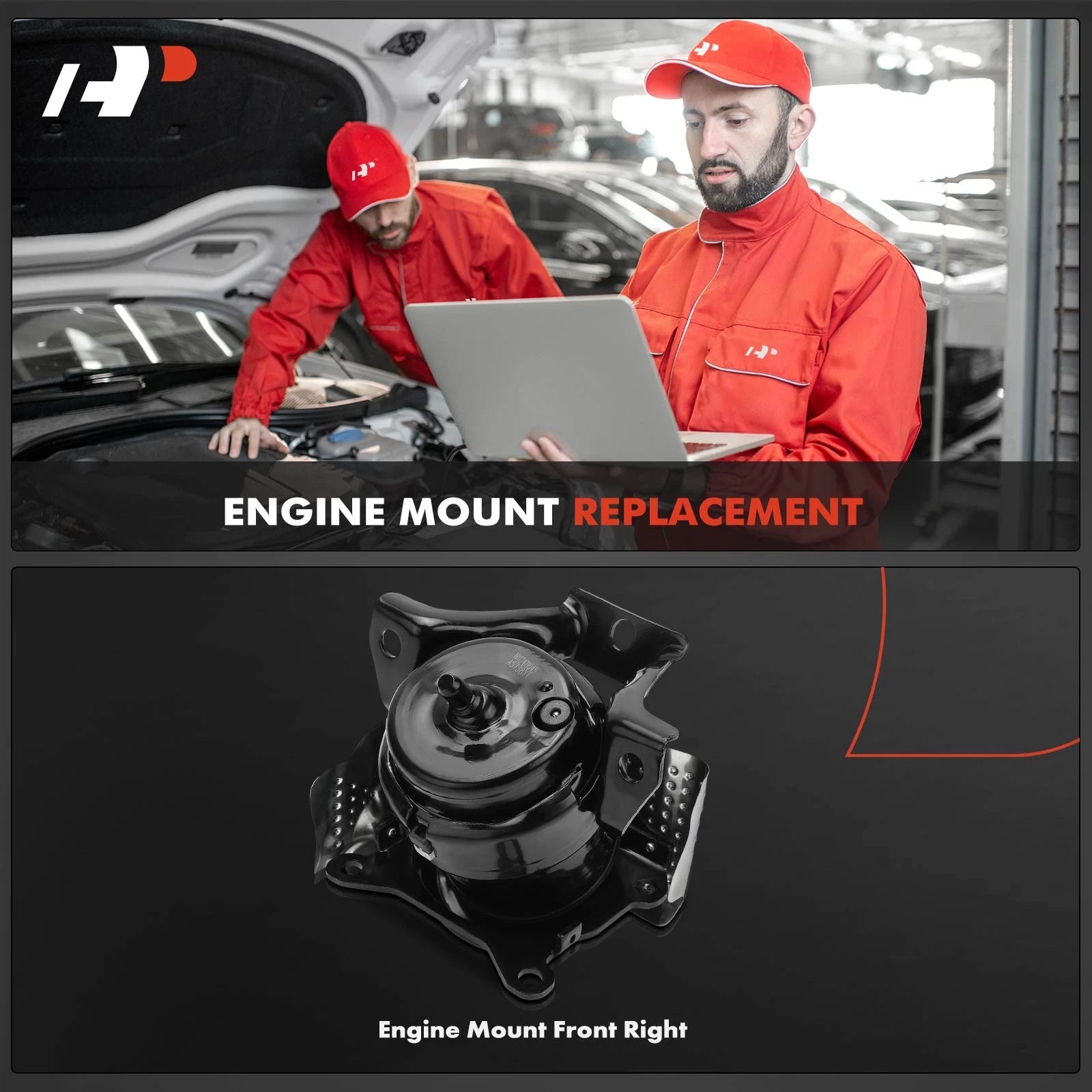 Front Right Engine Mount for Chevrolet Silverado 1500 Tahoe GMC Sierra (2007–2014)