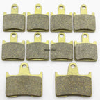 Front Rear Brake Pad Set for Kawasaki ZZR 1400 Ninja ZX14 ZX1400 ZG1400 GTR ZX14R